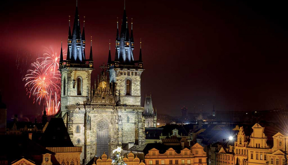 NOUVEL AN  à PRAGUE